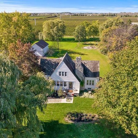 Waterfront Niagara-On-The-Lake Farmhouse On A Vineyard Villa Esterno foto