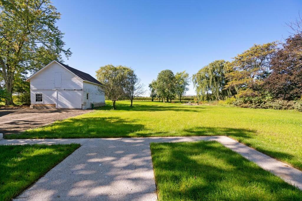 Waterfront Niagara-On-The-Lake Farmhouse On A Vineyard Villa Esterno foto